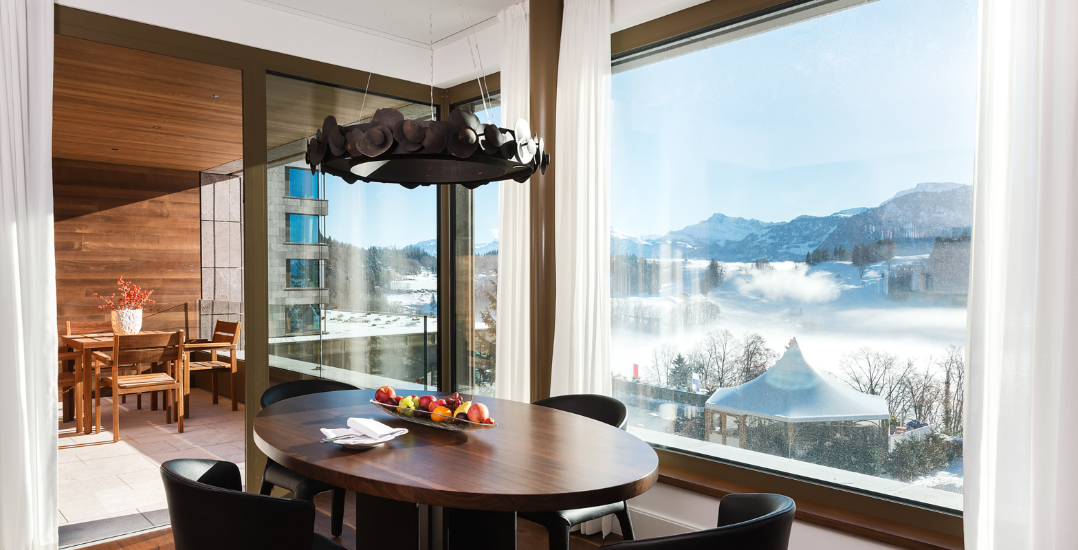 BH_Panoramic Suite_Dining Area and Loggia