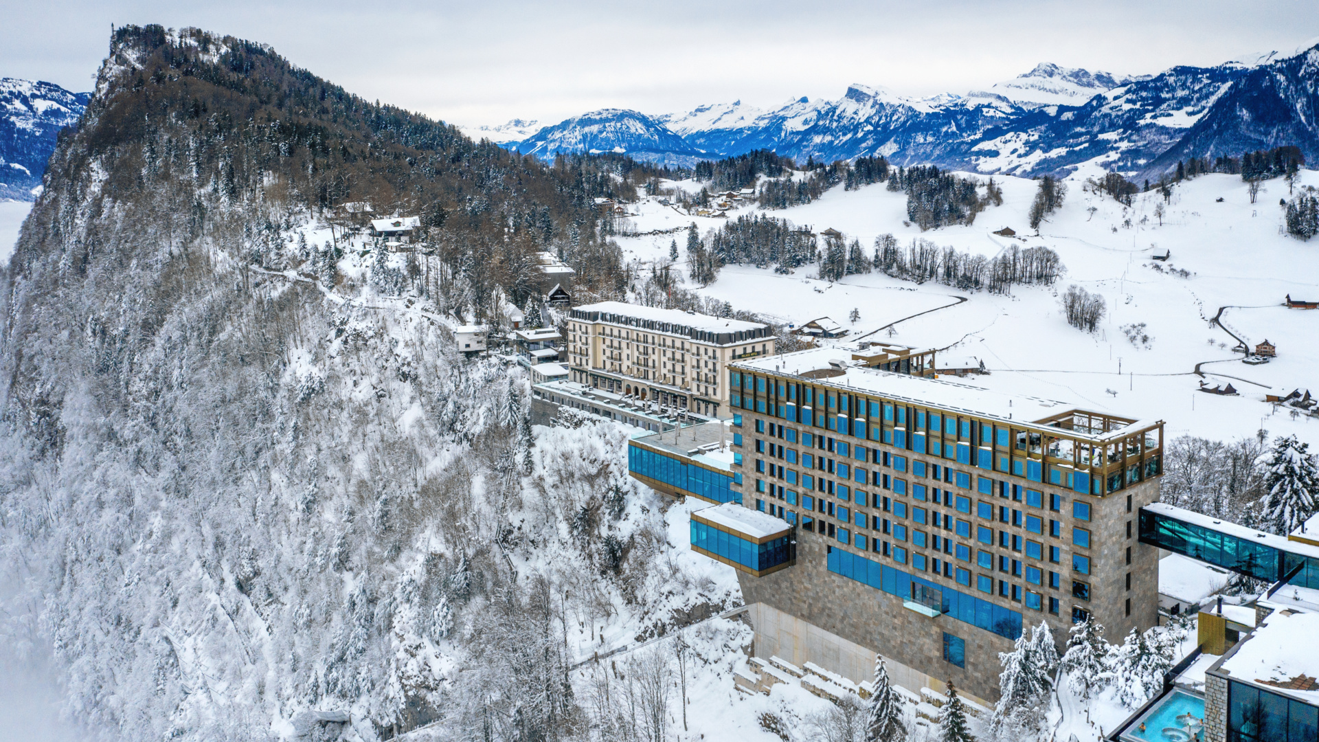 BHR_drone_winter_Bürgenstock & Palace Hotel_01