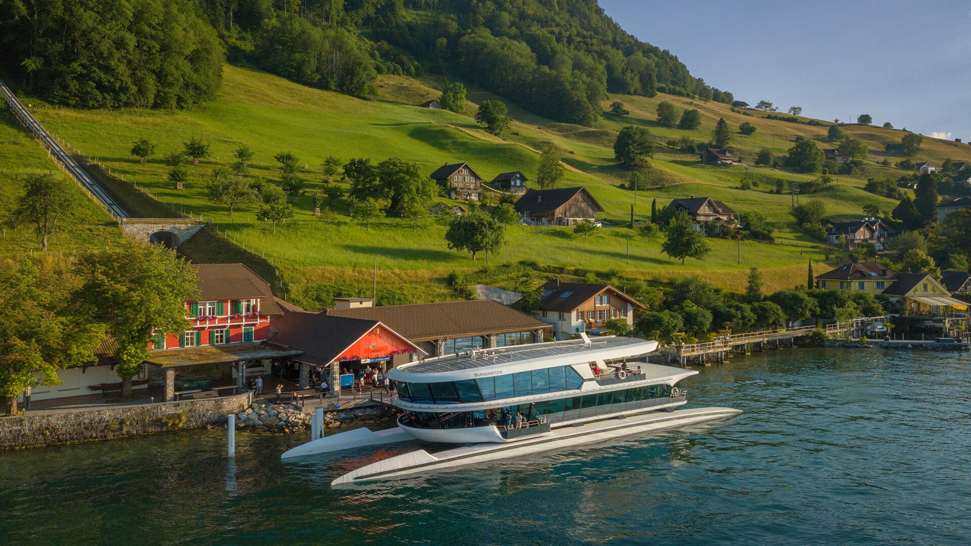 MS Bürgenstock Catamaran ©Bürgenstock Hotels AG