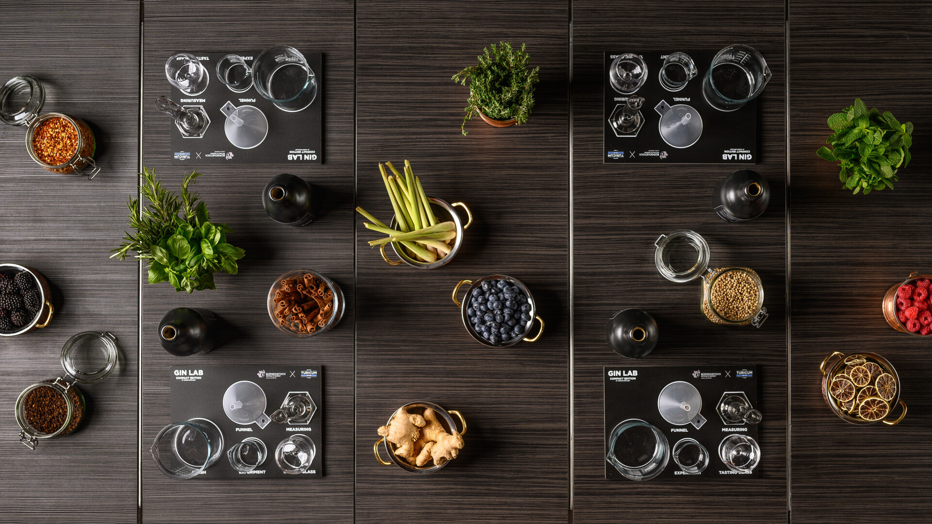 Gin Lab_Setup_Ingredients