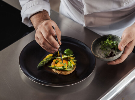 Verbena_Vitality Cuisine_Asparagus_Cooking