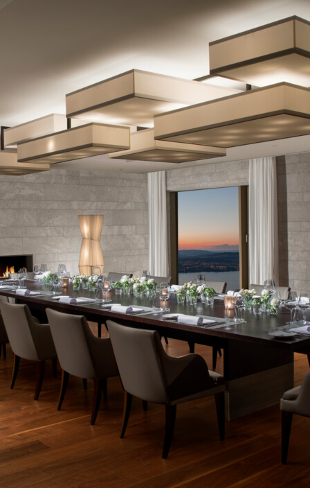 Private Dining Lago ©Bürgenstock Hotels AG