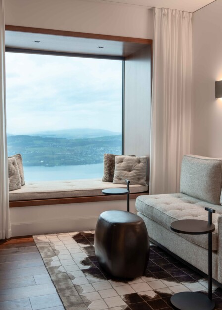 Contemporary Lake View Bay Suite