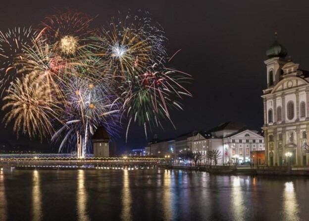 New Year’s Eve Fireworks in Lucerne